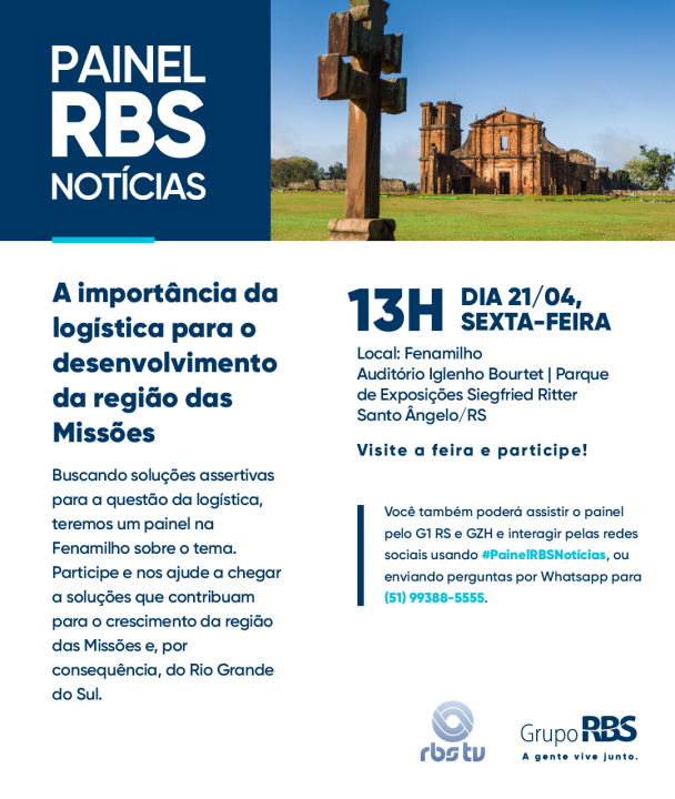 Painel RBS Notícias debate a importância da logística para a região das Missões