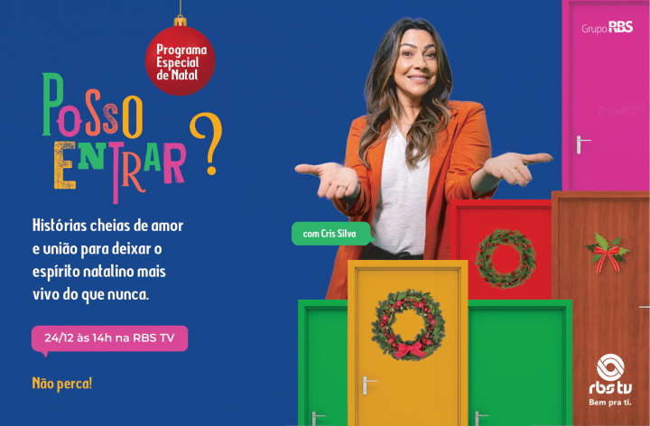 Especial de Natal do ‘Posso Entrar?’ traz histórias de amor, felicidade e união neste sábado (24)