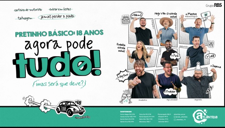 Pretinho Básico comemora 18 anos de história