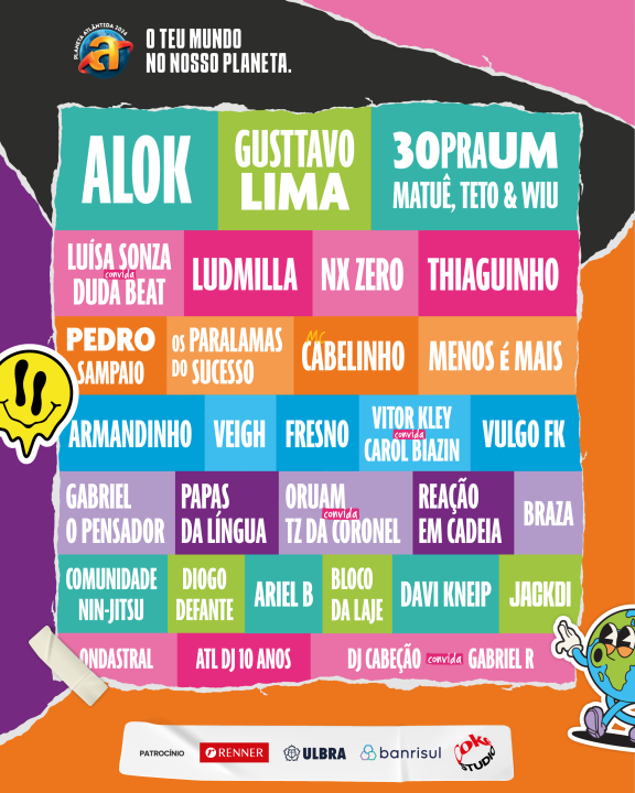 Planeta Atlântida 2024 anuncia line-up com diversidade de estilos musicais