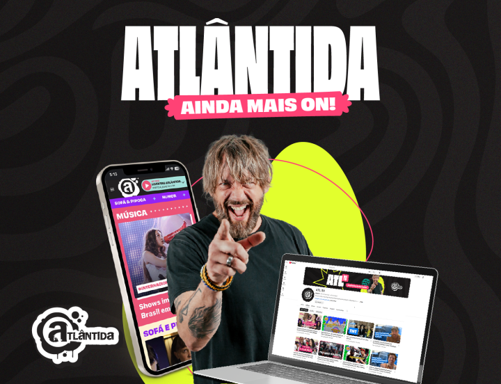 Atlântida se renova no digital e lança ATL TV