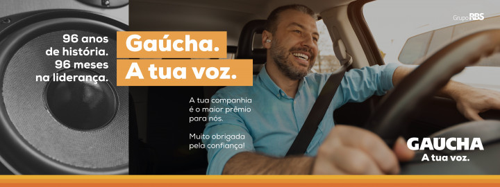 Gaúcha completa oito anos líder de audiência na Grande Porto Alegre