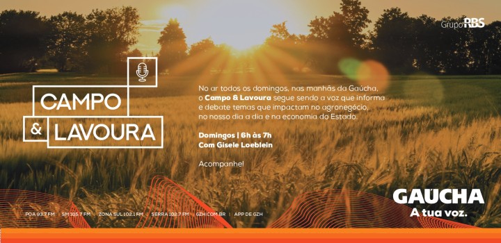 Gaúcha estreia programa Campo e Lavoura