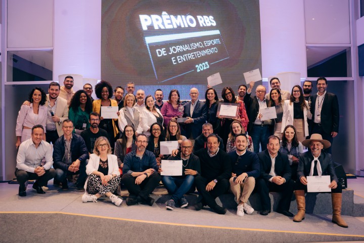 Prêmio RBS de Jornalismo, Esporte e Entretenimento consagra destaques de 2022