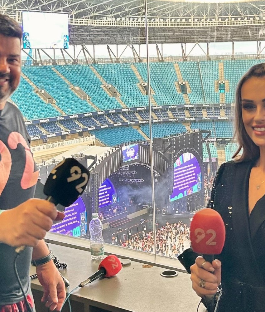 92 apresenta transmissão do Universo Alegria neste sábado