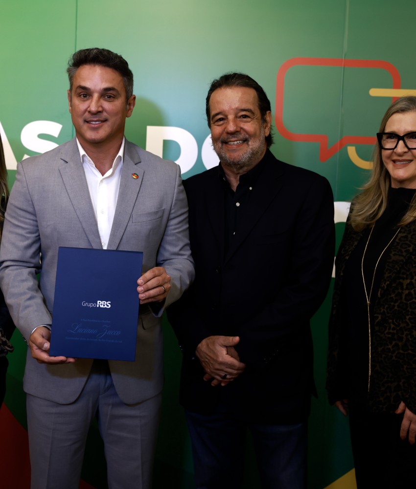 Grupo RBS entrega dossiê sobre os principais desafios do Rio Grande do Sul ao governador eleito Luciano Zucco