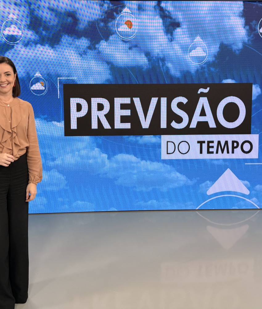 Talita Rosa assume previsão do tempo no "RBS Notícias"