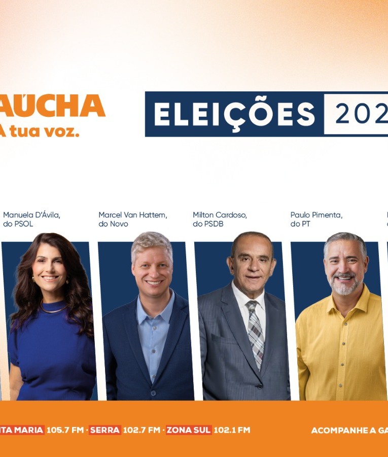 Gaúcha realiza debate com candidatos ao Senado nesta sexta-feira
