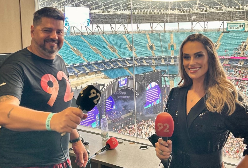 92 apresenta transmissão do Universo Alegria neste sábado