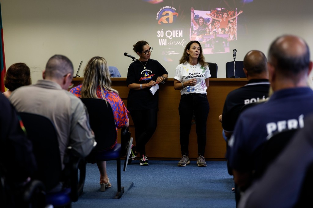 Reunião no Ministério Público apresenta plano de segurança para o Planeta Atlântida