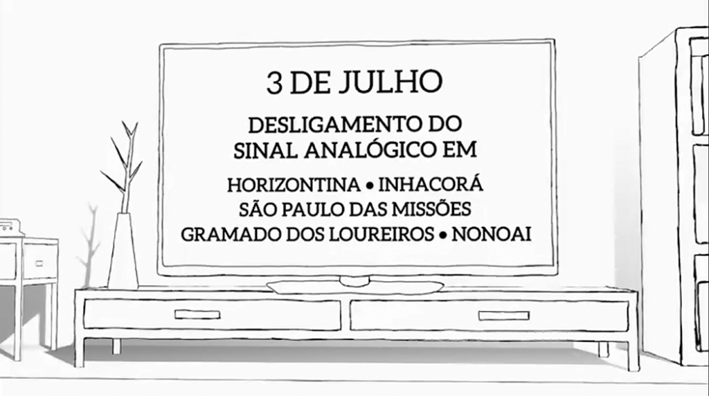 Sinal analógico da RBS TV será desligado nas regiões de Santa Rosa e Erechim