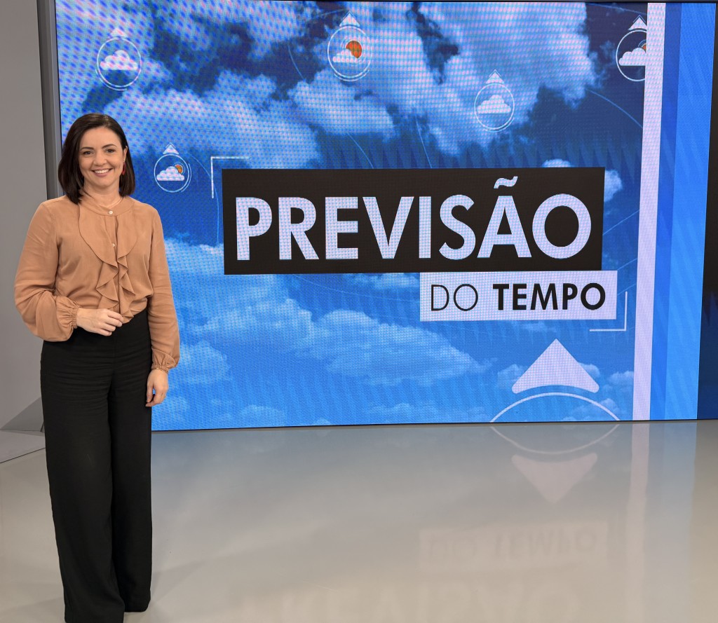 Talita Rosa assume previsão do tempo no "RBS Notícias"